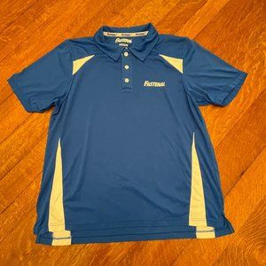 Fastenal Polo Shirt, Blue, Men's, M